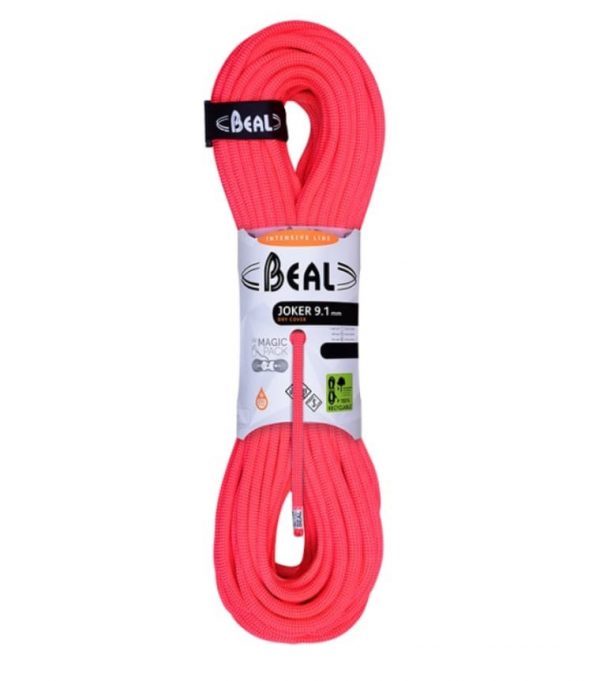 BEAL JOKER 9.1 mm UNICORE DRY COVER ROPE CORDA ARRAMPICATA