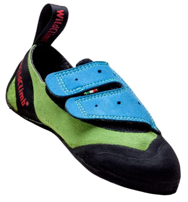 WILDCLIMB PANTERA FIRST STEP VELCRO SCARPETTA ARRAMPICATA BLU