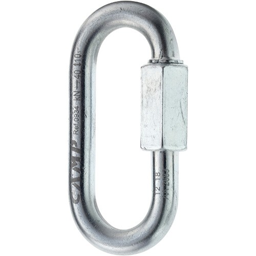 CAMP OVAL QUICK LINK STEEL 8 mm MAGLIA RAPIDA acciaio omologata ARRAMPICATA