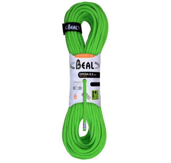 xBEAL OPER 8.5 MM DRY COVER UNICORE ROPE CORDA ARRAMPICATA