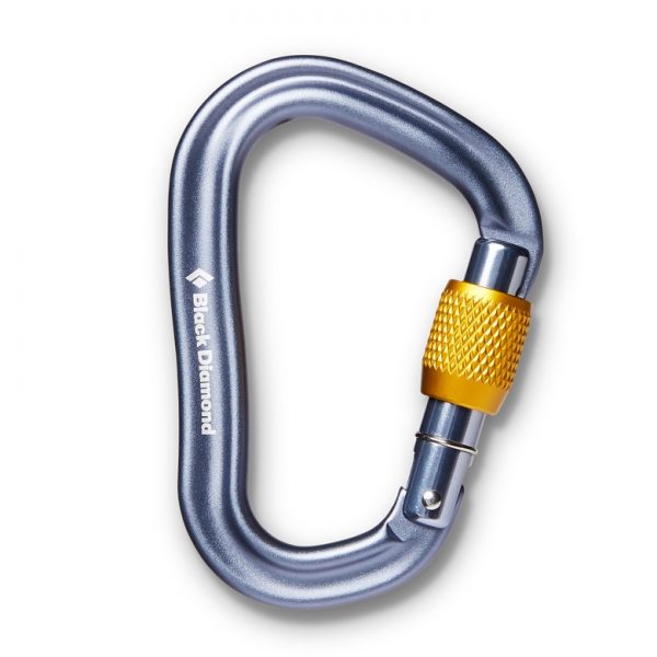 BLACK DIAMOND VAPORLOCK SCREWGATE CARABINER MOSCHETTONE A GHIERA ARRAMPICATA