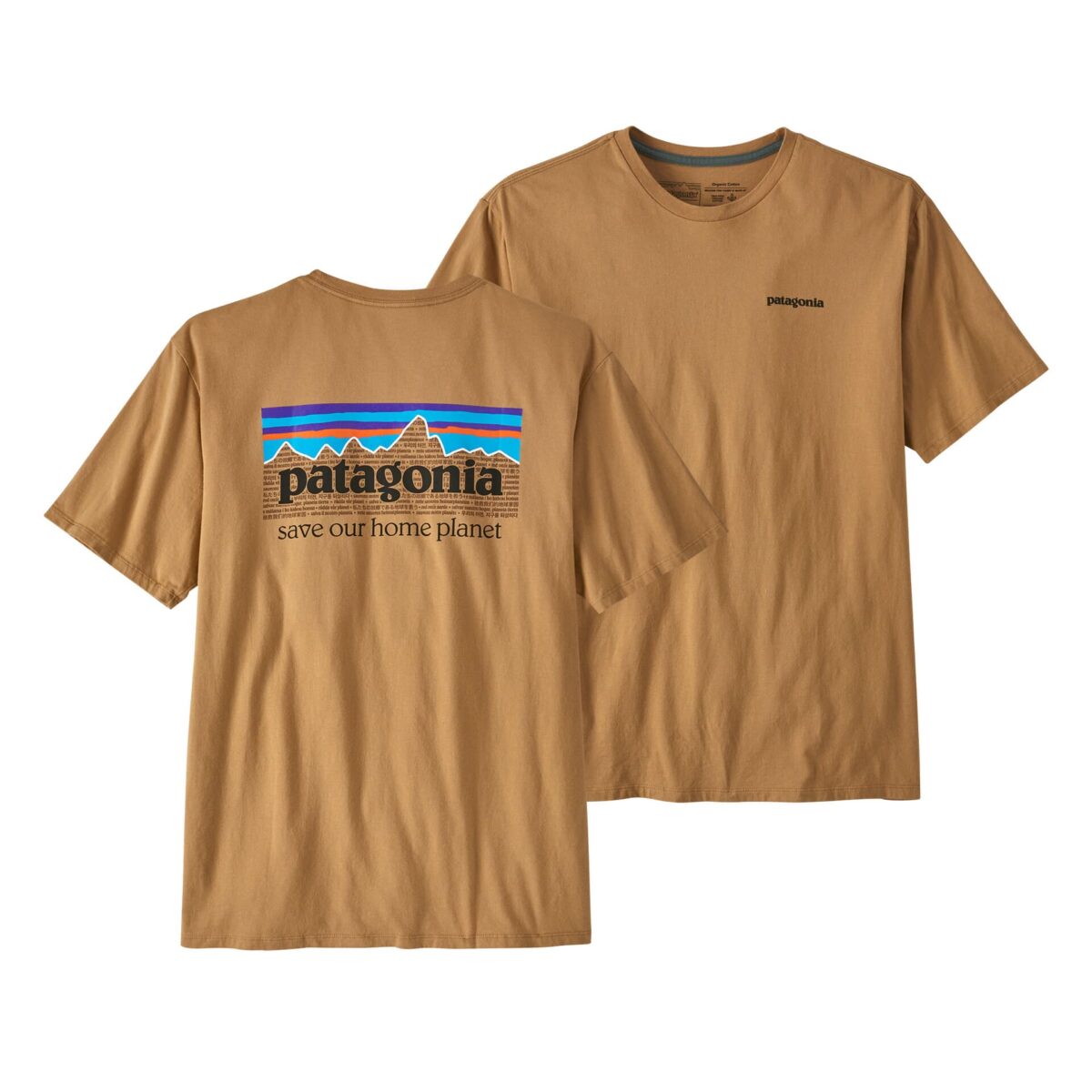 PATAGONIA MEN'S P-6 MISSION ORGANIC T-SHIRT maglietta uomo arrampicata sportswear