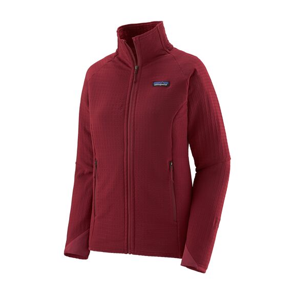 PATAGONIA WOMEN'S R2 TECHFACE JACKET felpa donna pile tecnico antivento alpinismo