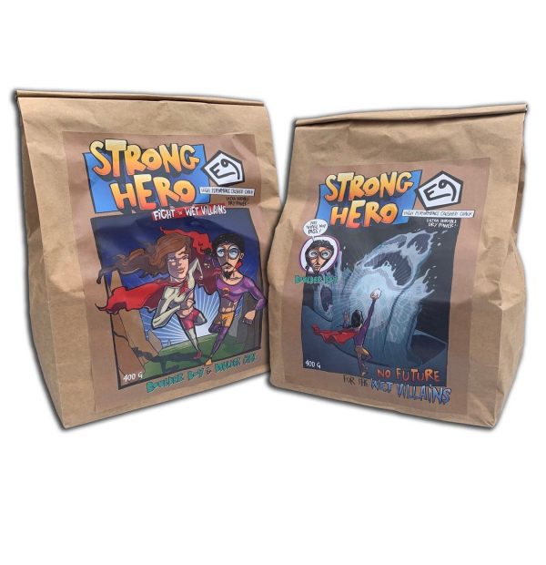 E9 STRONG HERO CHALK 400G MAGNESITE ARRAMPICATA BOULDER