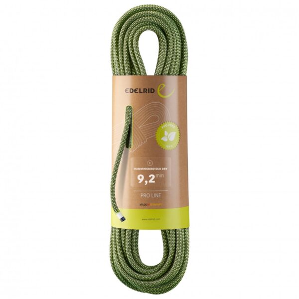 EDELRID HUMMINGBIRD eco DRY 9.2 MM ROPE corda singola arrampicata