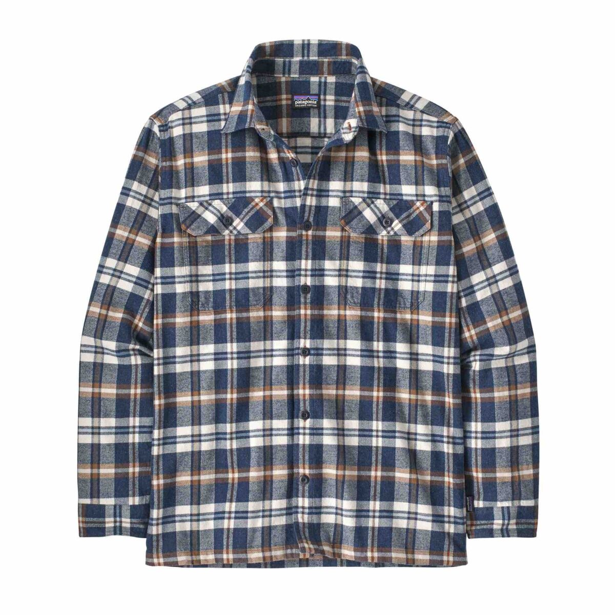 PATAGONIA MEN'S LONG SLEEVED ORGANIC COTTON FJORD FLANNEL SHIRT camicia uomo