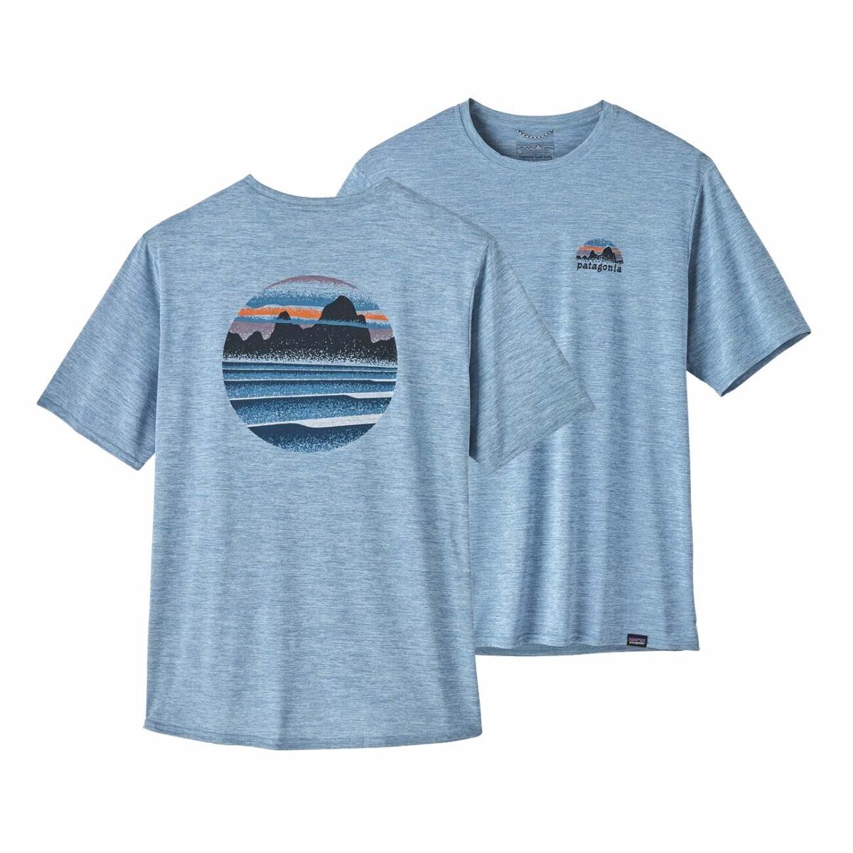 PATAGONIA MEN'S CAPILENE COOL DAILY GRAPHIC T-SHIRT maglietta sintetica sport uomo