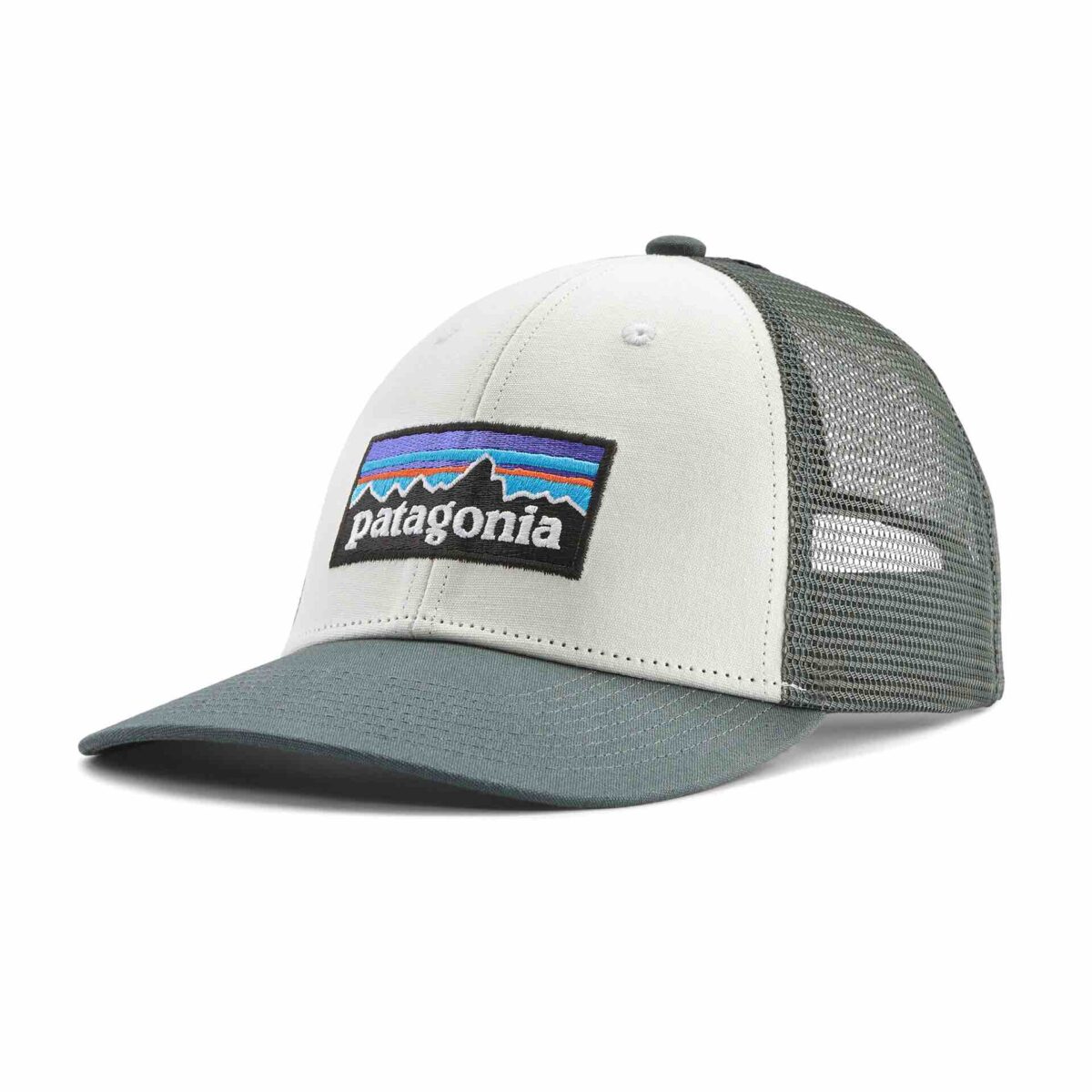 PATAGONIA P-6 LOGO LOPRO TRUCKER HAT cappellino unisex con rete