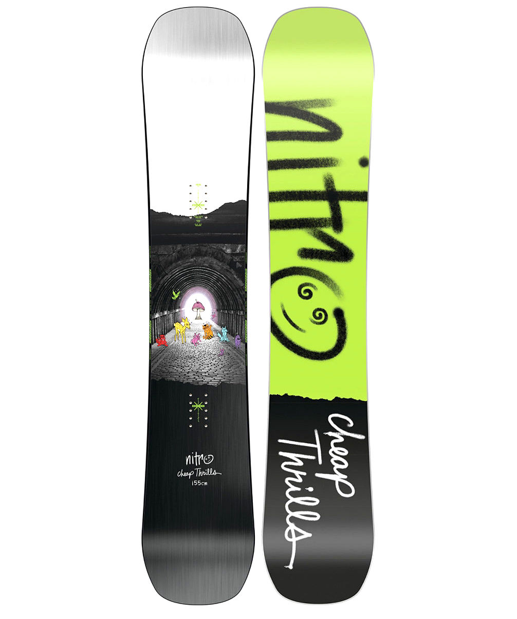 NITRO CHEAP TRILLS tavola da snowboard uomo snow 2023