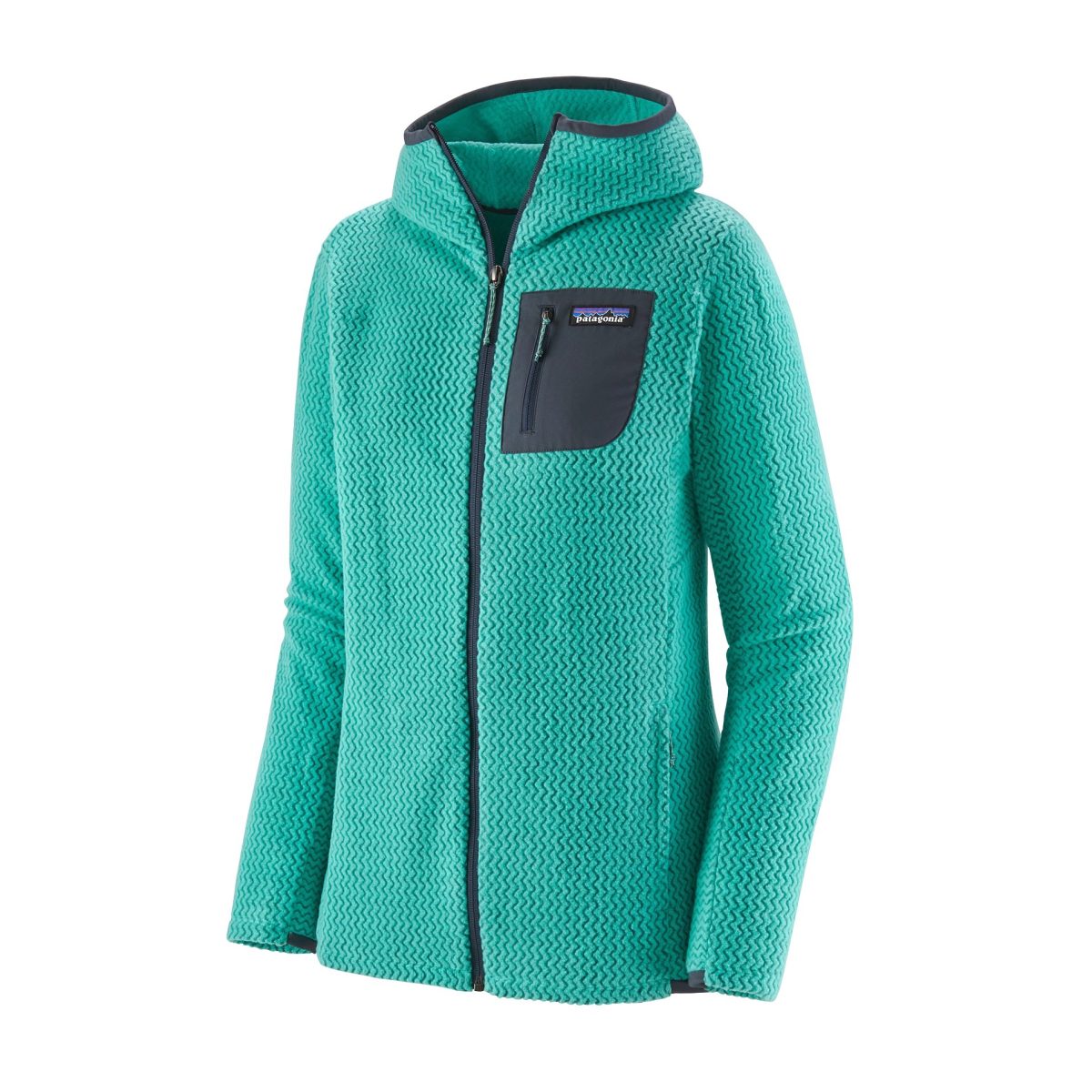 PATAGONIA R1 WOMEN'S AIR FLEECE FULL-ZIP HOODIE pile da donna