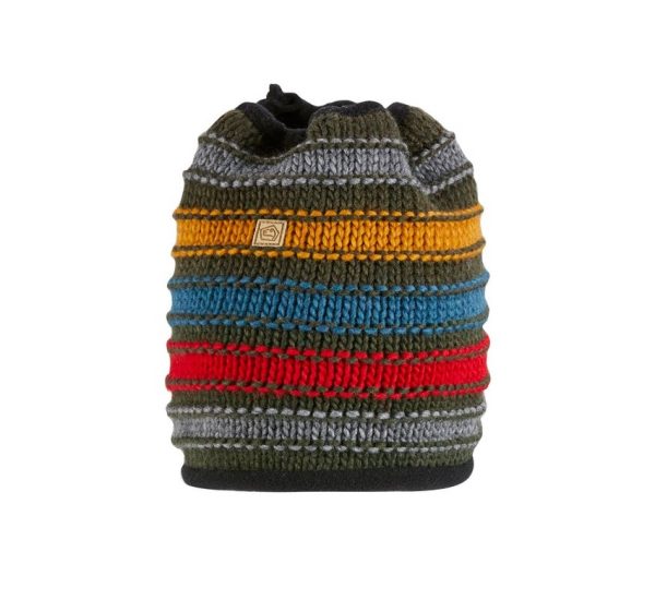 E9 CLOTHING TUBO STRIPE 2.2 fascia e berretta in pile arrampicata