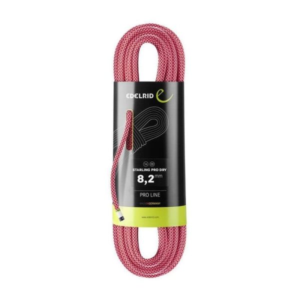 EDELRID STARLING PRO DRY 8.2 mm ROPE mezza corda da arrampicata