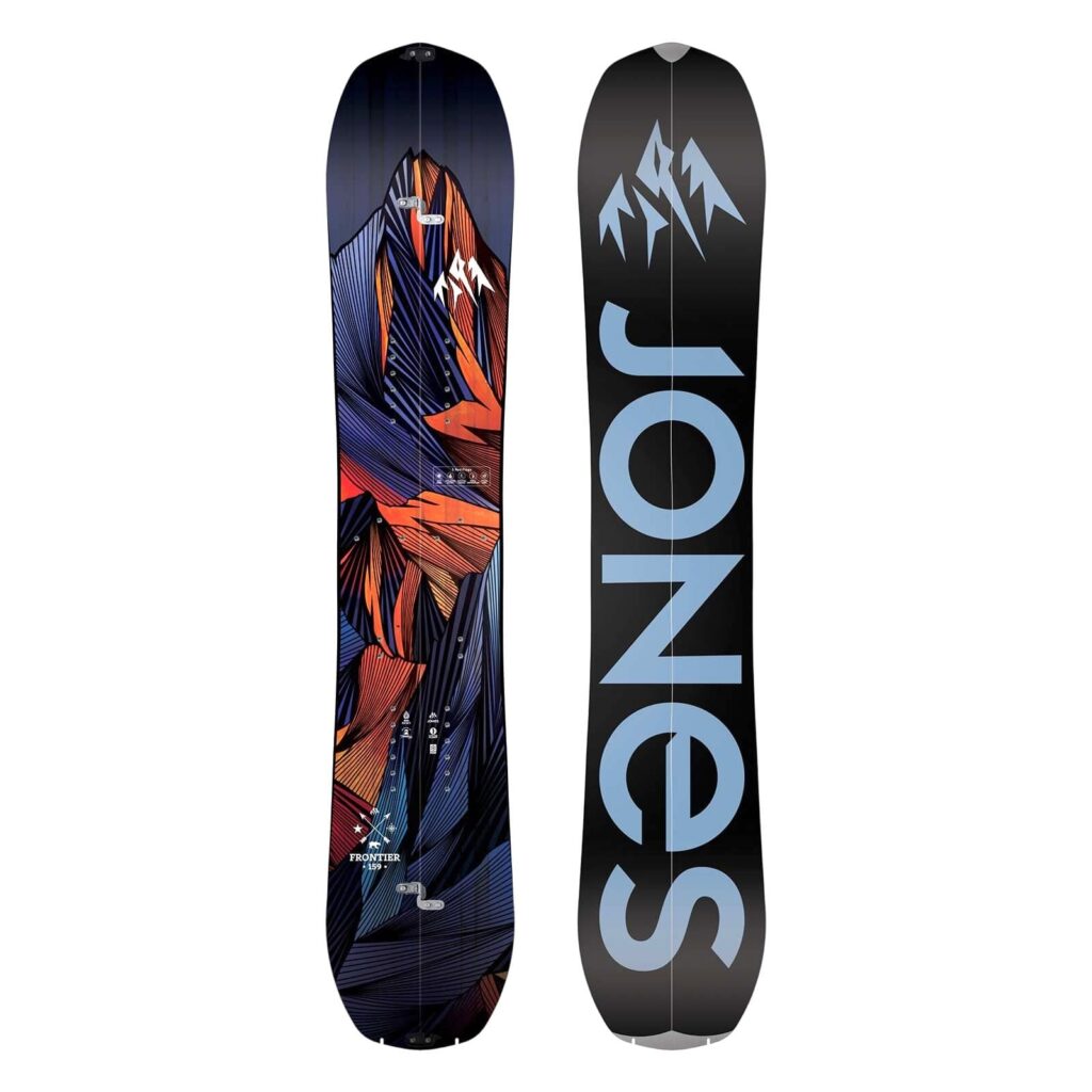 JONES FRONTIER SPLITBOARD 2024 SPLIT SNOWBOARD tavola uomo