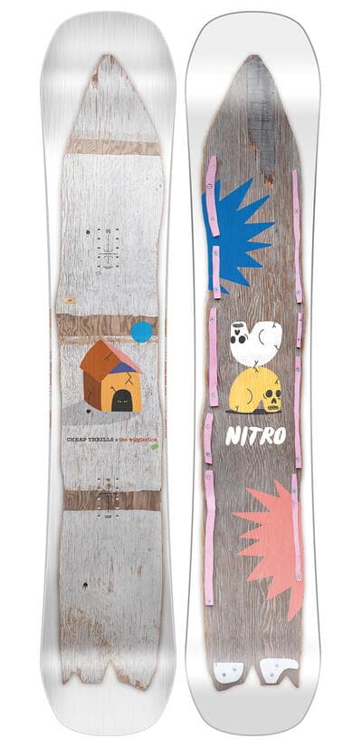 NITRO CHEAP TRILLS tavola da snowboard freestyle 2024