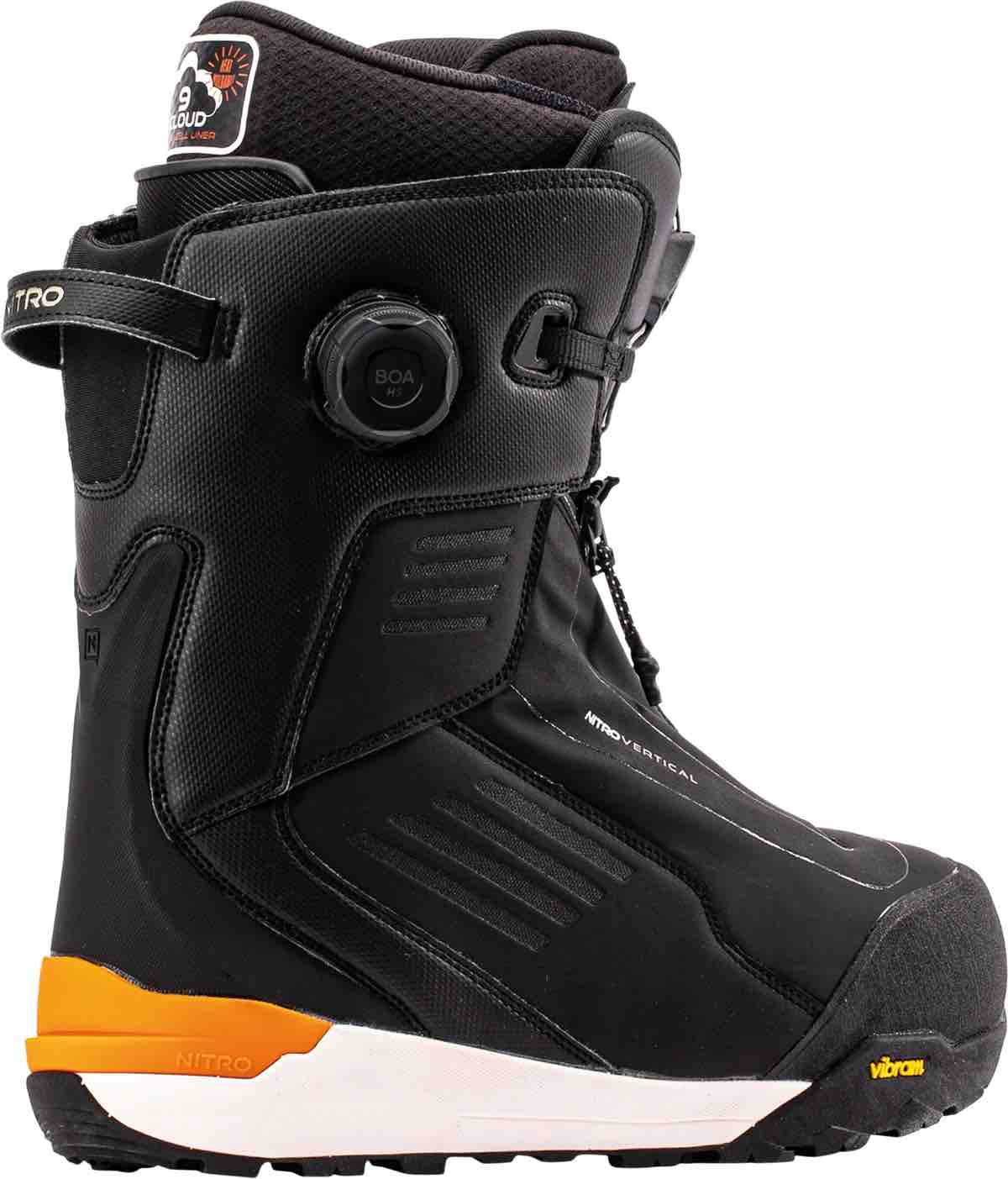 NITRO VERTICAL TLS + BOOTS scarponi splitboard boa retro